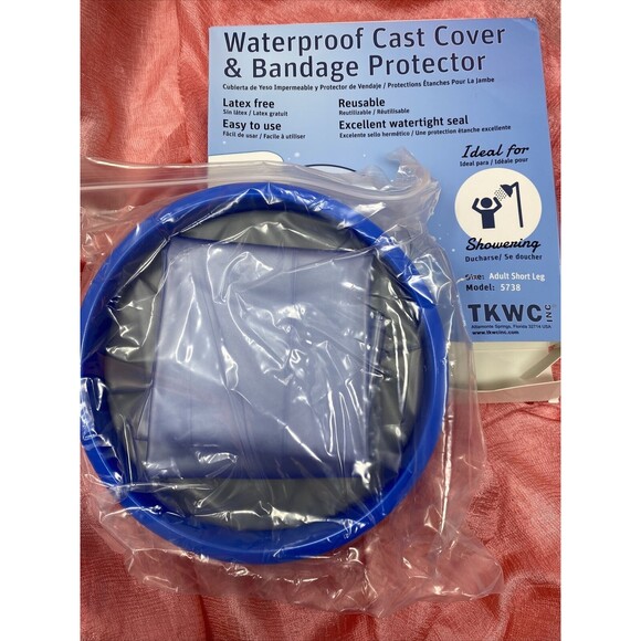 Cast Cover by TKWC Inc Adult Short Leg Model 5738 New - Picture 3 of 3